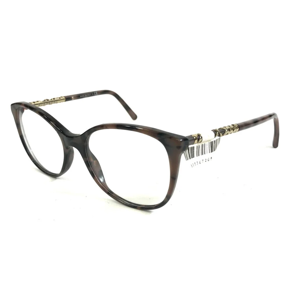 Burberry Eyeglasses Frames B2245 3624 SPOTTED BRN Brown Cat Eye 52-17-140